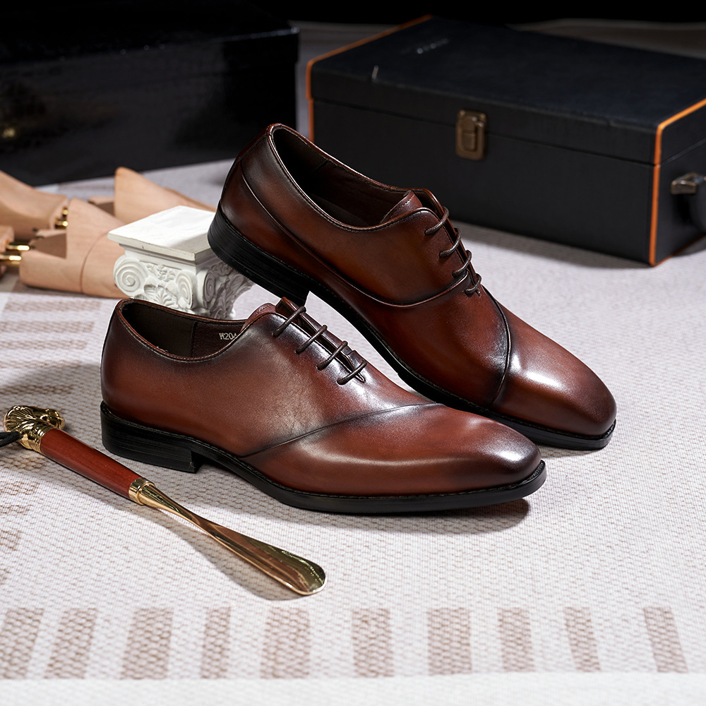 Large Men Formal Wear - Fashion Large Low Cut Casual Fashion