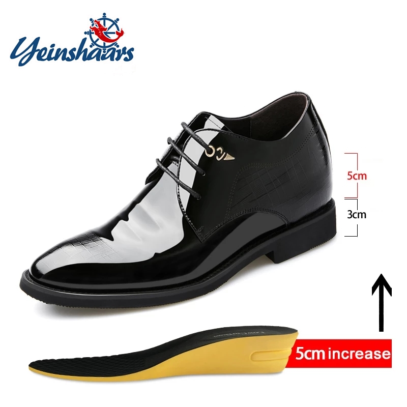Men'S Formal Wear Accessories - 3/6/8 Cm Thang Máy Giày Nam