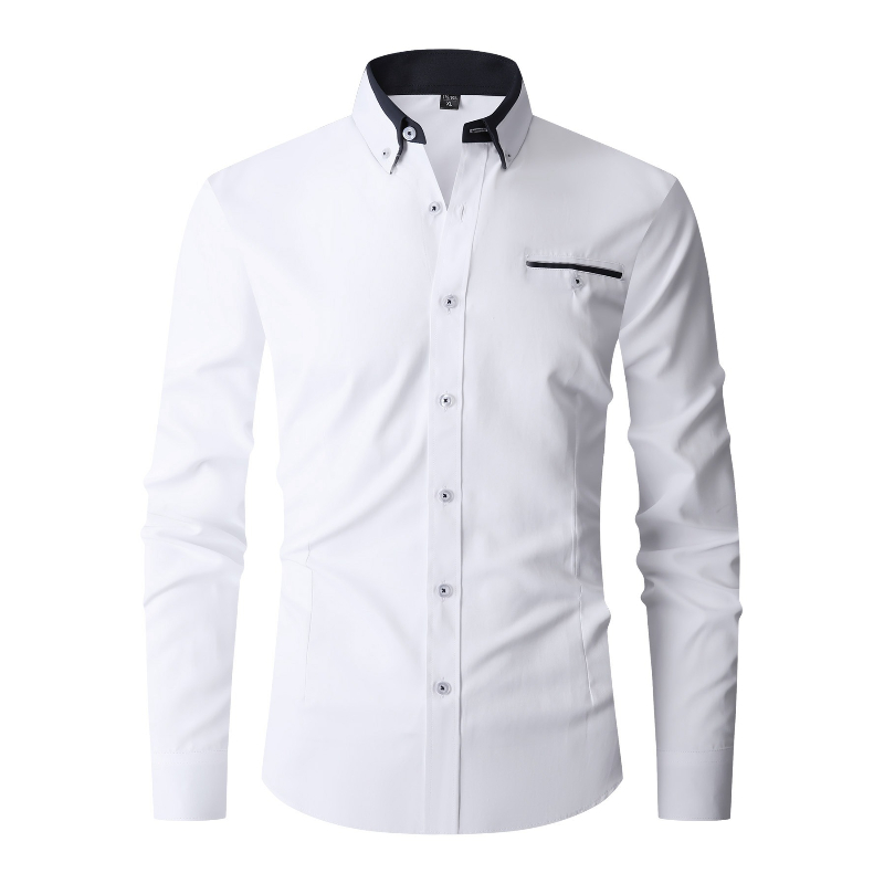 Mens Formal - Men Formal Shirt Long Sleeve Office