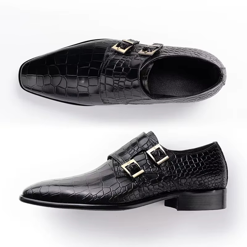 Men Formal Party Wear Dress - Men's Genuine Leather Dress Loafers Handmade