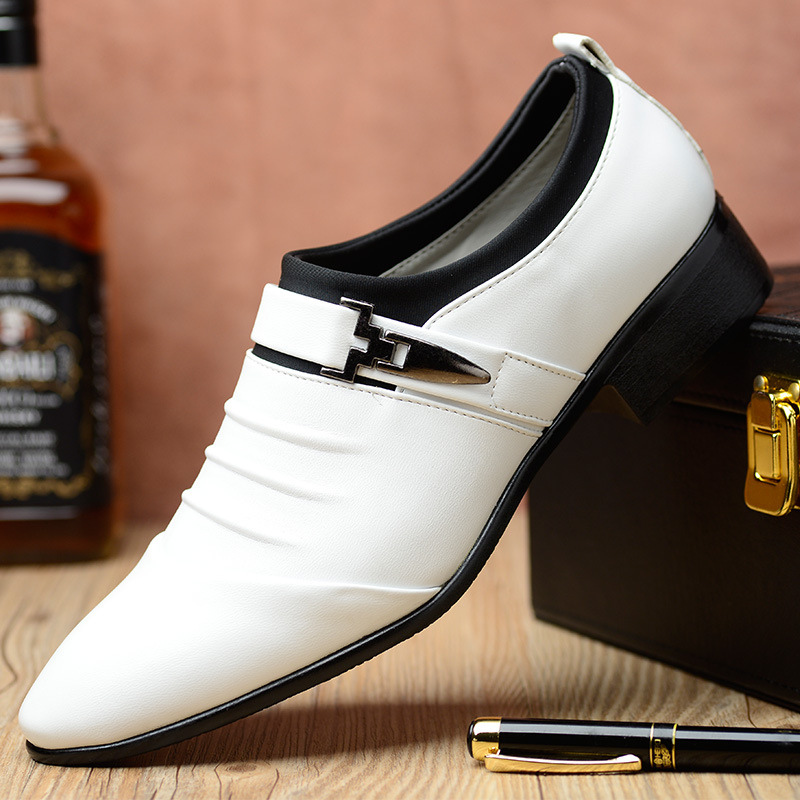 Large Men Formal Wear - Casual Shoes Men's Low-top Wear-resistant Pointed