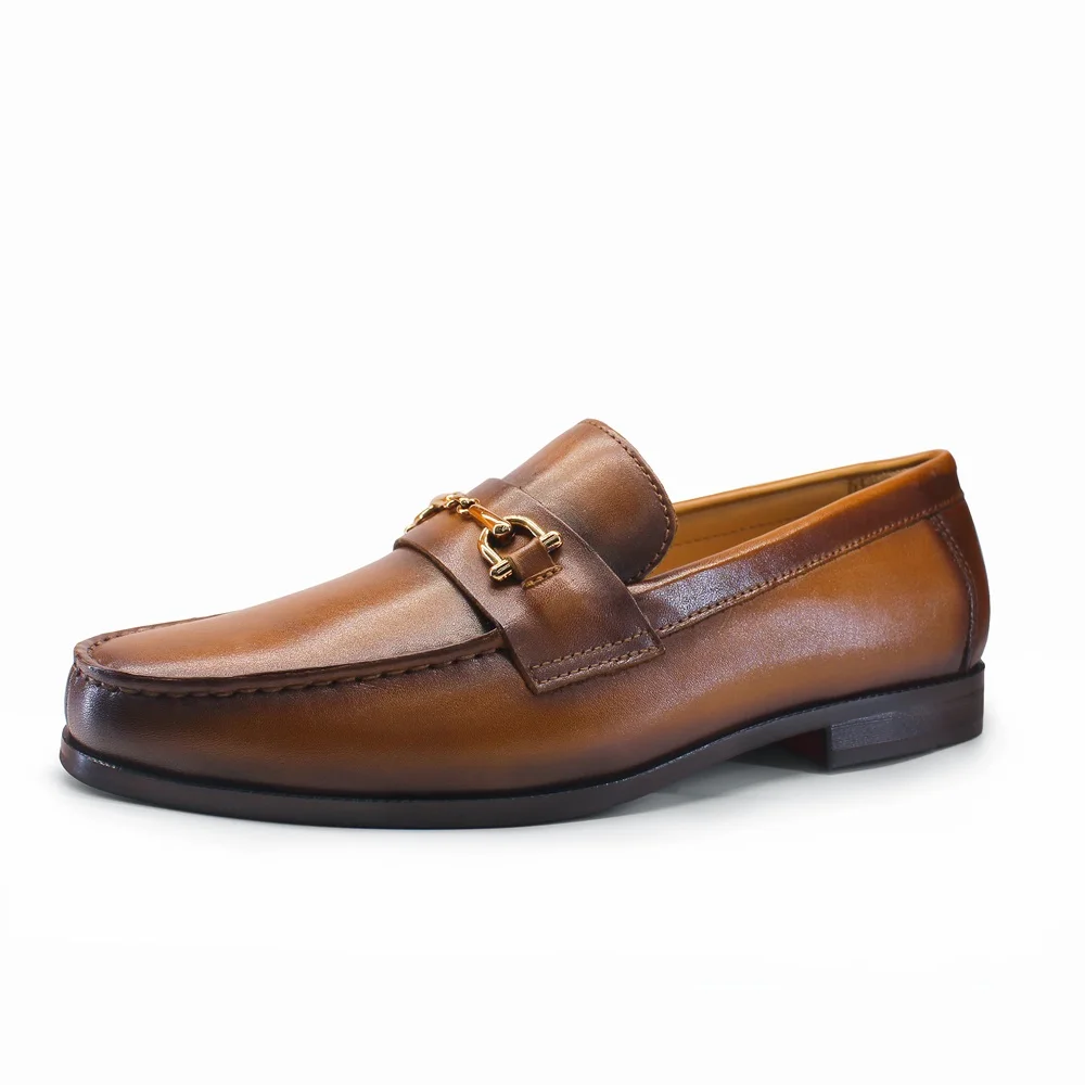 Mens Formal - Men's Loafers Dress Shoes round Toe