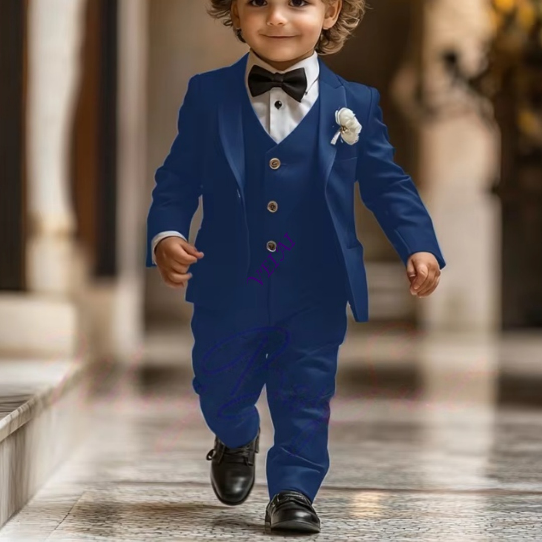 3 Piece Boy's Tuxedo Suit Set  - đánh giá và giá Mens Formal