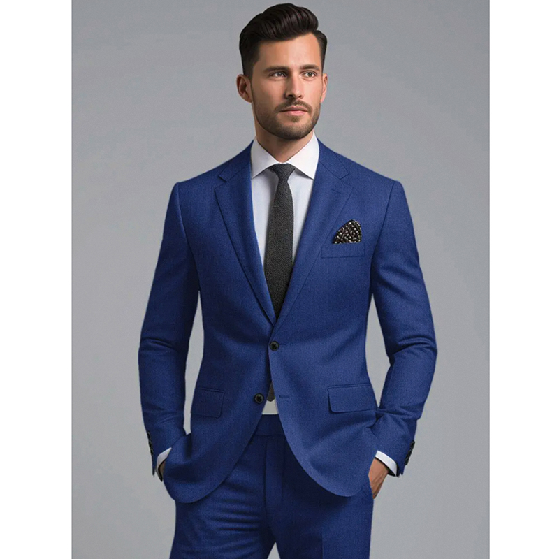 Men's Suit Set 2 Piece Stylish - đánh giá và giá Men Formal Wear Wedding