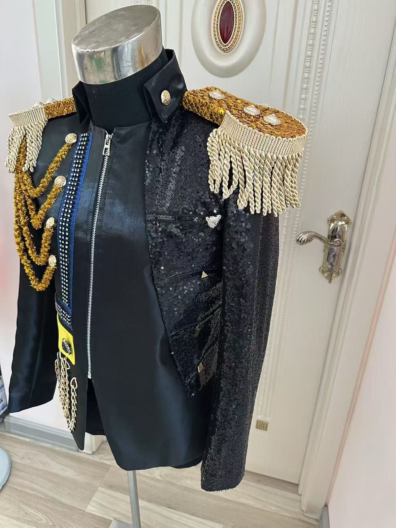 New Men Tassel Royal Jacket We - đánh giá và giá Men Formal Wear Wedding