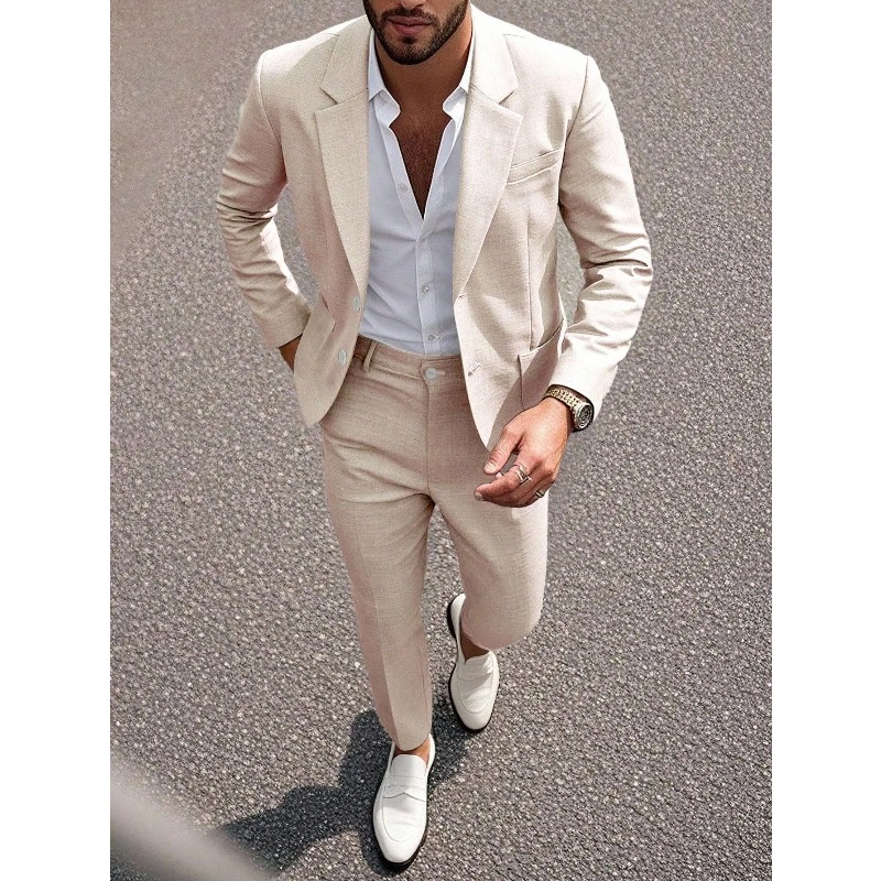 Business Men's Solid Color Sui - đánh giá và giá Men'S Formal Dinner Wear