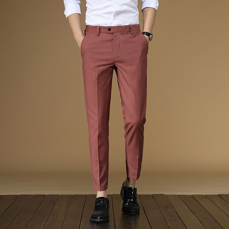Bộ Đồ Mùa Hè Quần Áo Đỏ Quần K - đánh giá và giá Men Formal Wear For Summer