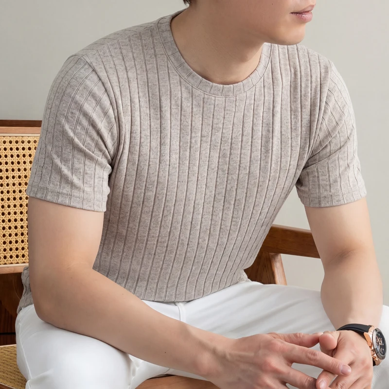 Business Casual Ribbed T Shirt - đánh giá và giá Men'S Formal Wear Accessories