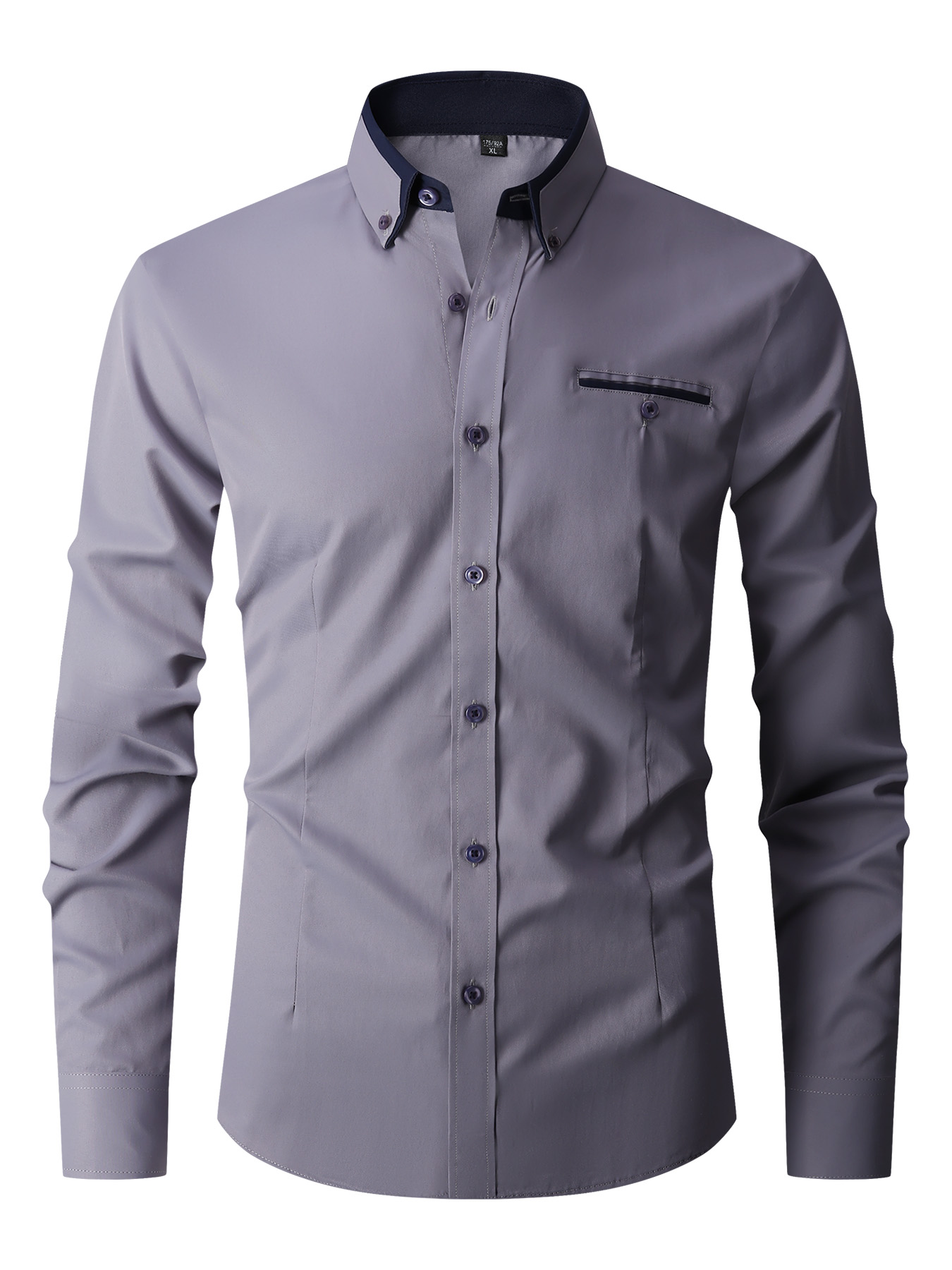 Men Formal Shirt Long Sleeve O - đánh giá và giá Mens Formal