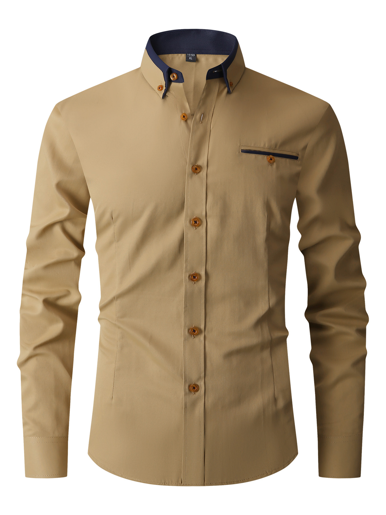 Men Formal Shirt Long Sleeve O - đánh giá và giá Mens Formal