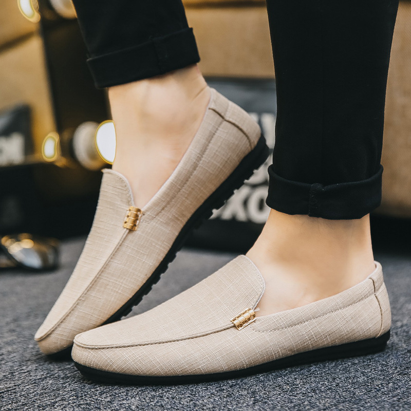 Men Casual Shoes Canvas Slip O - đánh giá và giá Men Formal Party Wear Dress