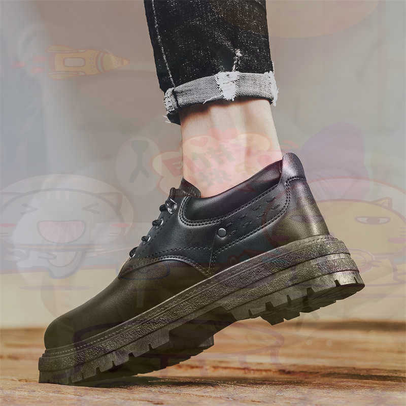 Dark Natural Leather Fashion T - đánh giá và giá Men'S Semi Formal Office Wear