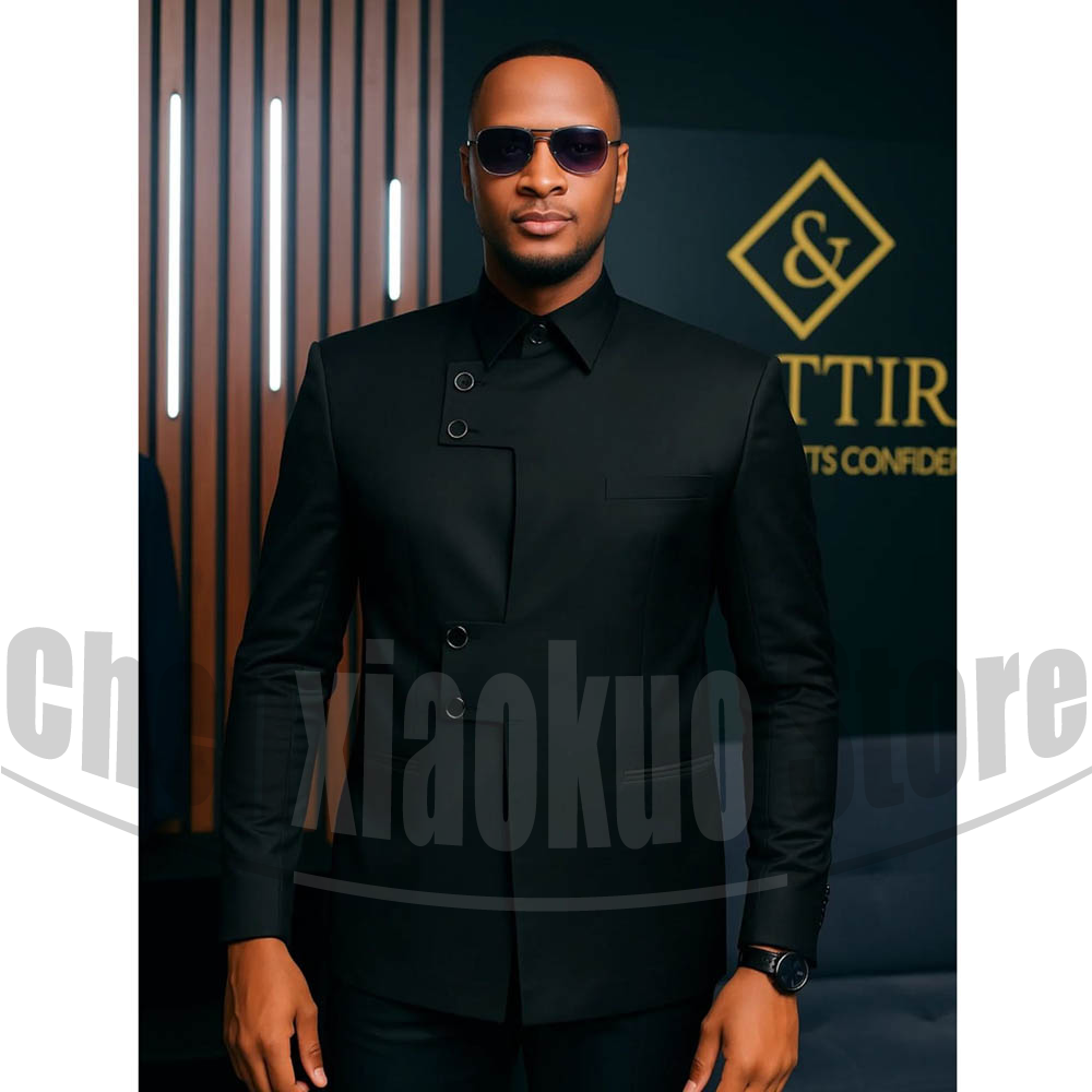 Fashion Mandarin Collar Mens S - đánh giá và giá Men Formal Wear Modern