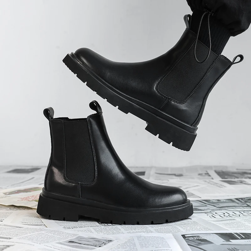 Men's Leather High-top Chelsea - đánh giá và giá Men'S Formal Wear Trends 2025