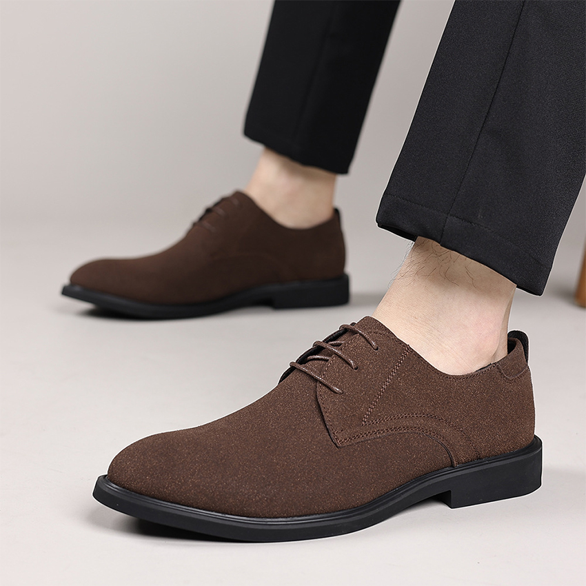 Large Sizes (40-49) Suede Shoe - đánh giá và giá Large Men Formal Wear