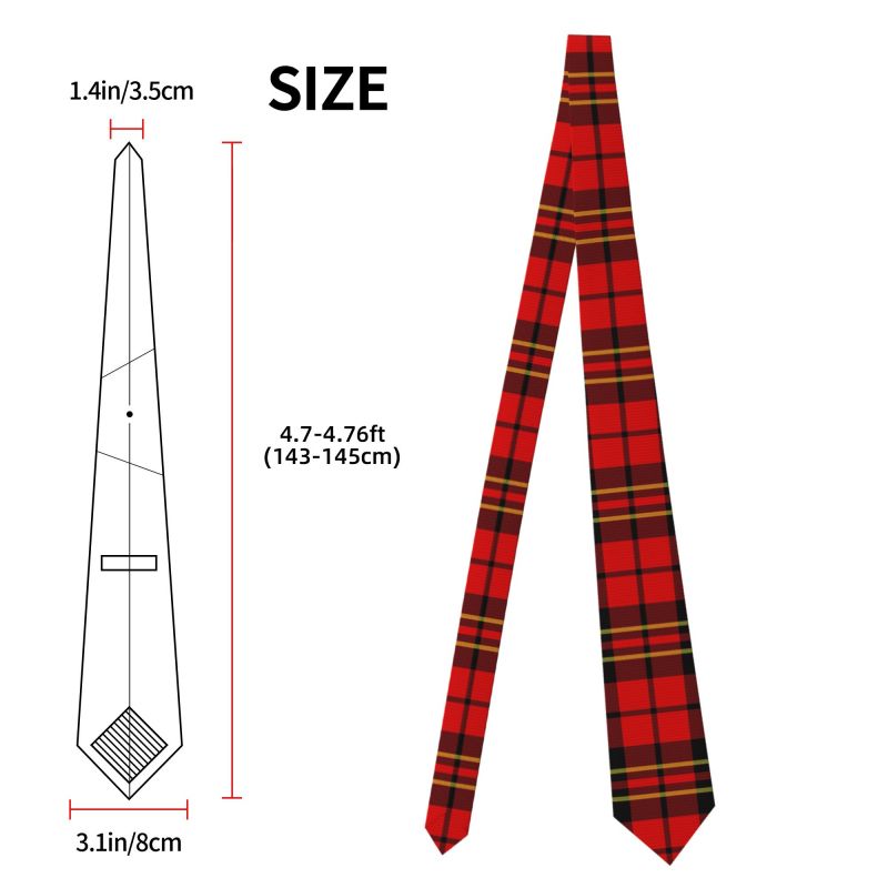 Scottish Tartan Men's Necktie  - đánh giá và giá Men Formal Party Wear Dress