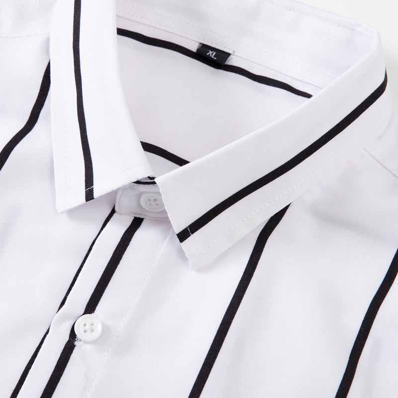 Men's Striped Dress Shirt Long - đánh giá và giá Mens Formal