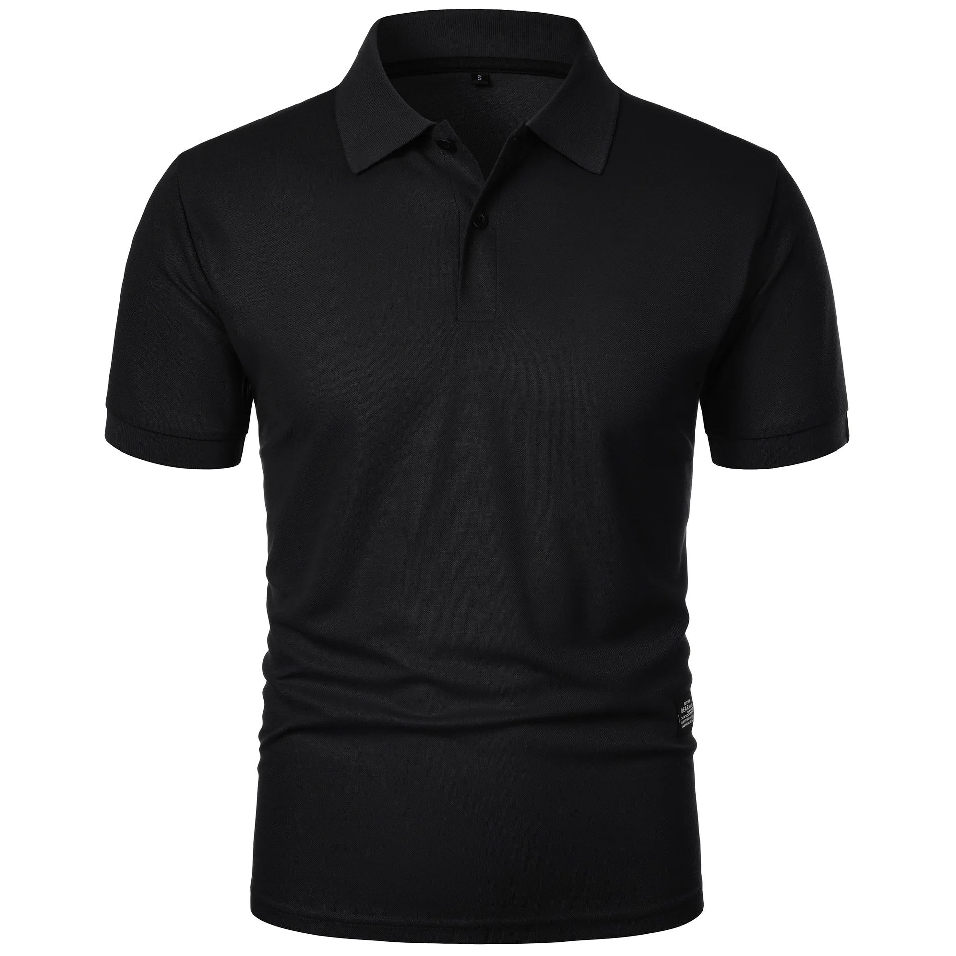 Men's Casual Polo Shirt Black  - đánh giá và giá Men Formal Wear For Summer