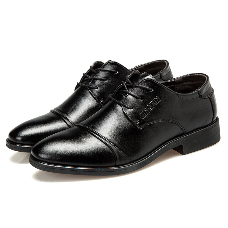 Large-Sized Men's Leather Shoe - đánh giá và giá Men Formal Party Wear Dress