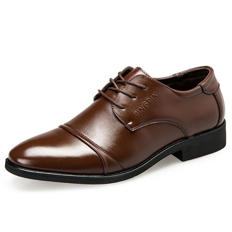 Large-Sized Men's Leather Shoe - đánh giá và giá Men Formal Party Wear Dress