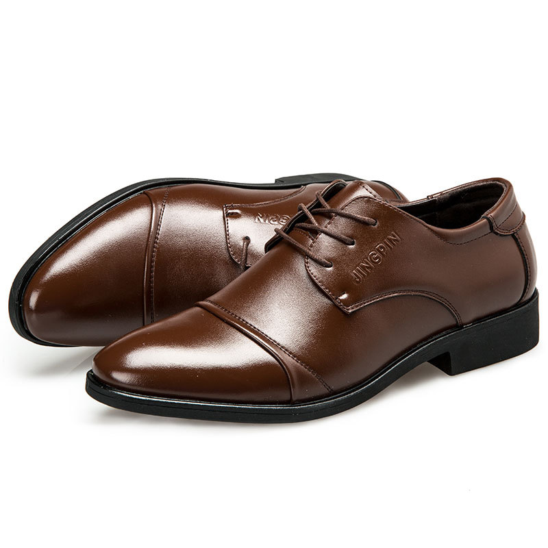 Large-Sized Men's Leather Shoe - đánh giá và giá Men Formal Party Wear Dress