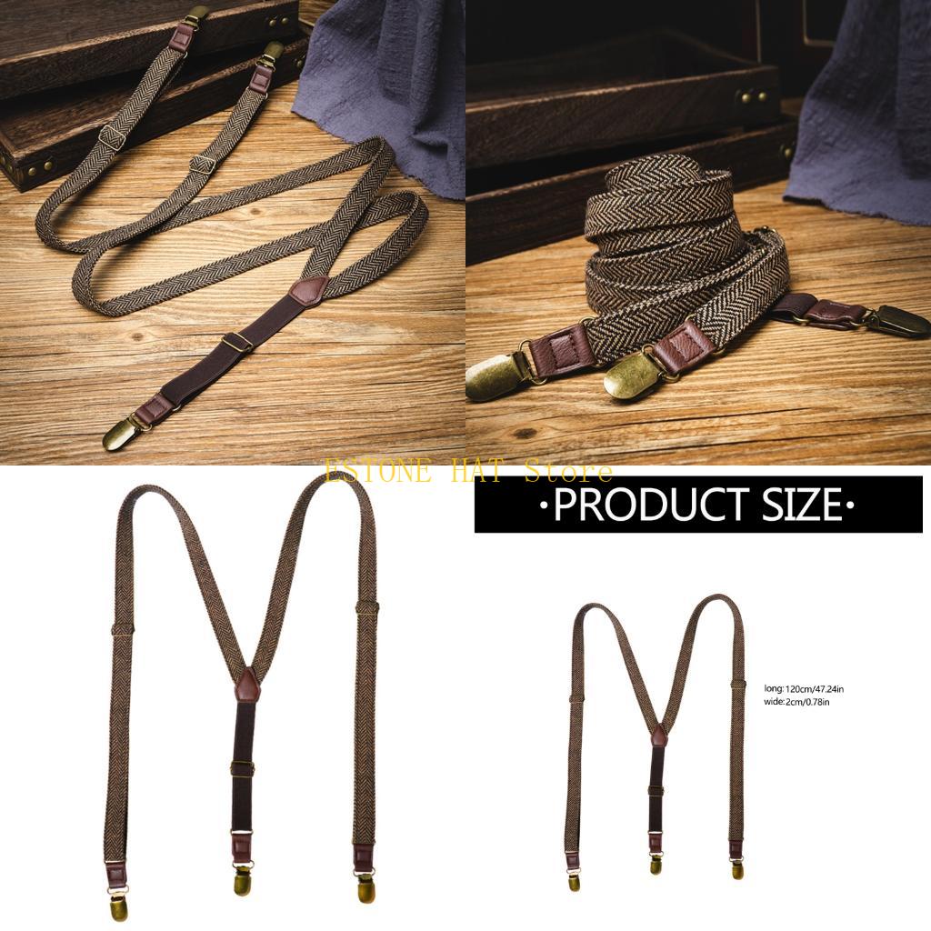 49MF Men Dây đàn hồi 3 Clip Th - đánh giá và giá Men'S Formal Wear With Suspenders