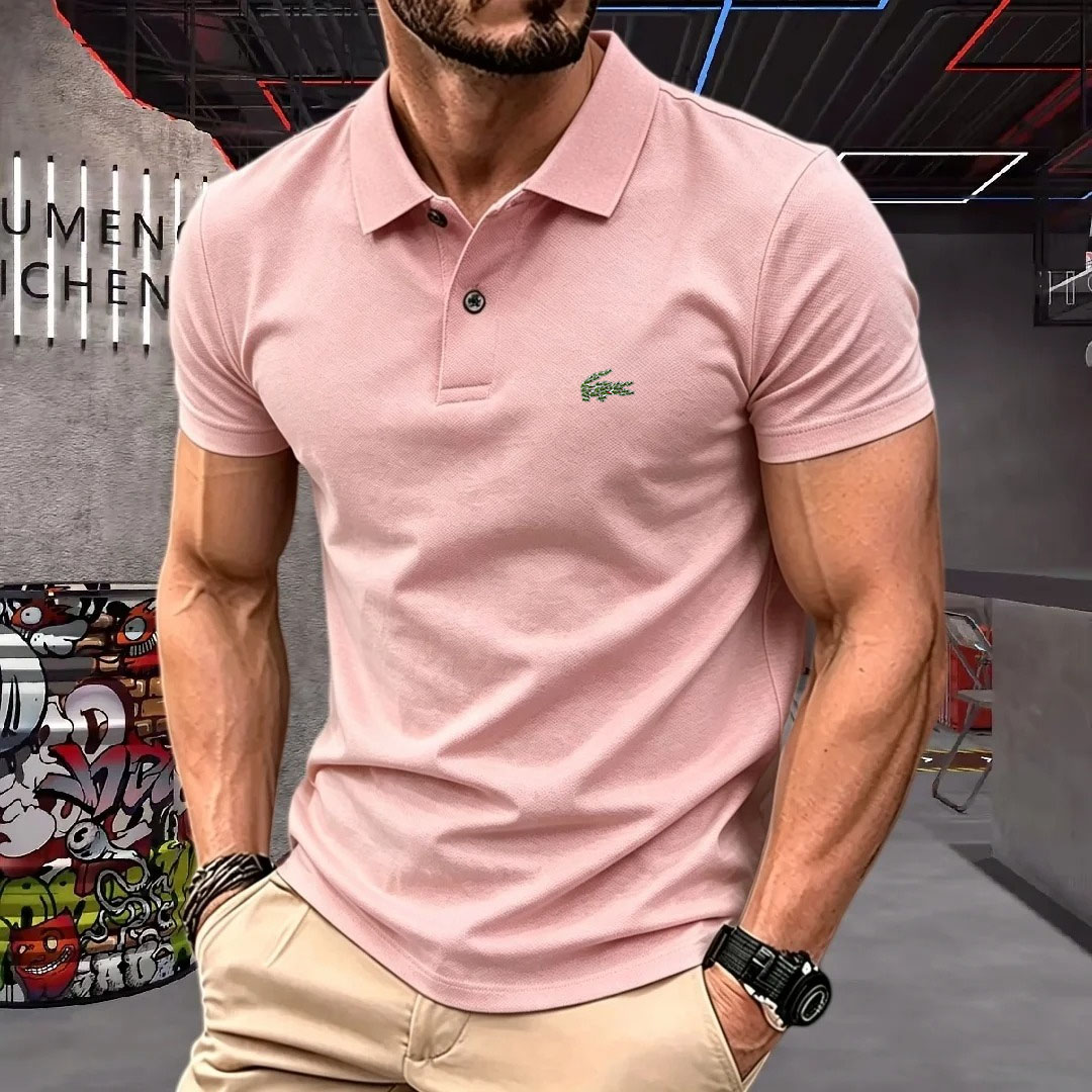 Man Short-Sleeved Polo Shirt L - đánh giá và giá Men'S Formal Wear Accessories