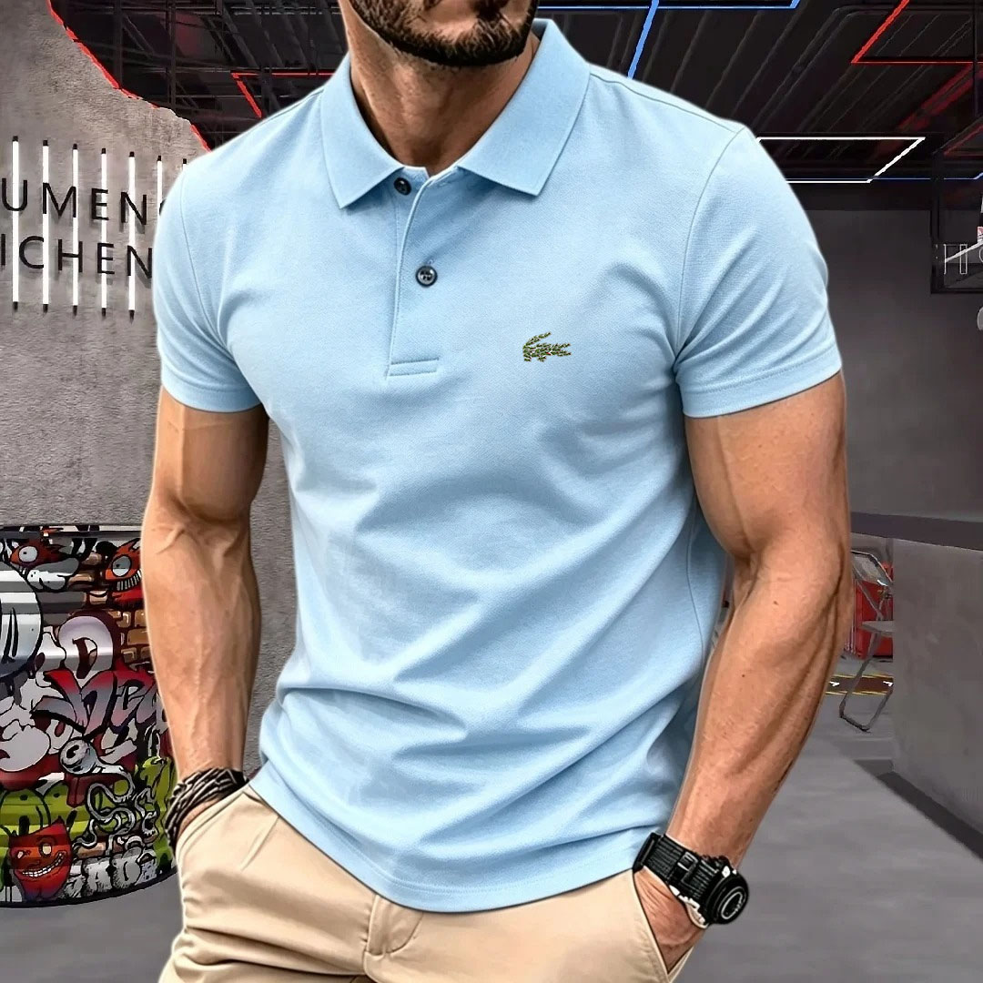 Man Short-Sleeved Polo Shirt L - đánh giá và giá Men'S Formal Wear Accessories