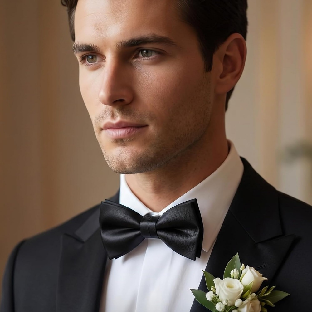 2-Piece Black Bow Ties, Pre-Ti - đánh giá và giá Mens Formal