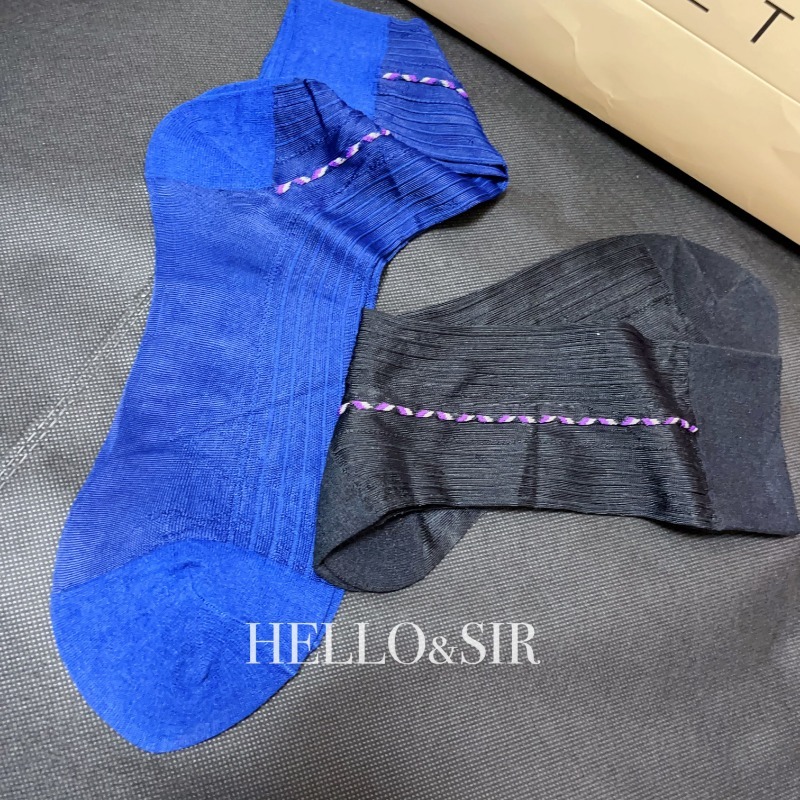 Male Dress Socks Blue Black Fo - đánh giá và giá Men'S Vintage Formal Wear