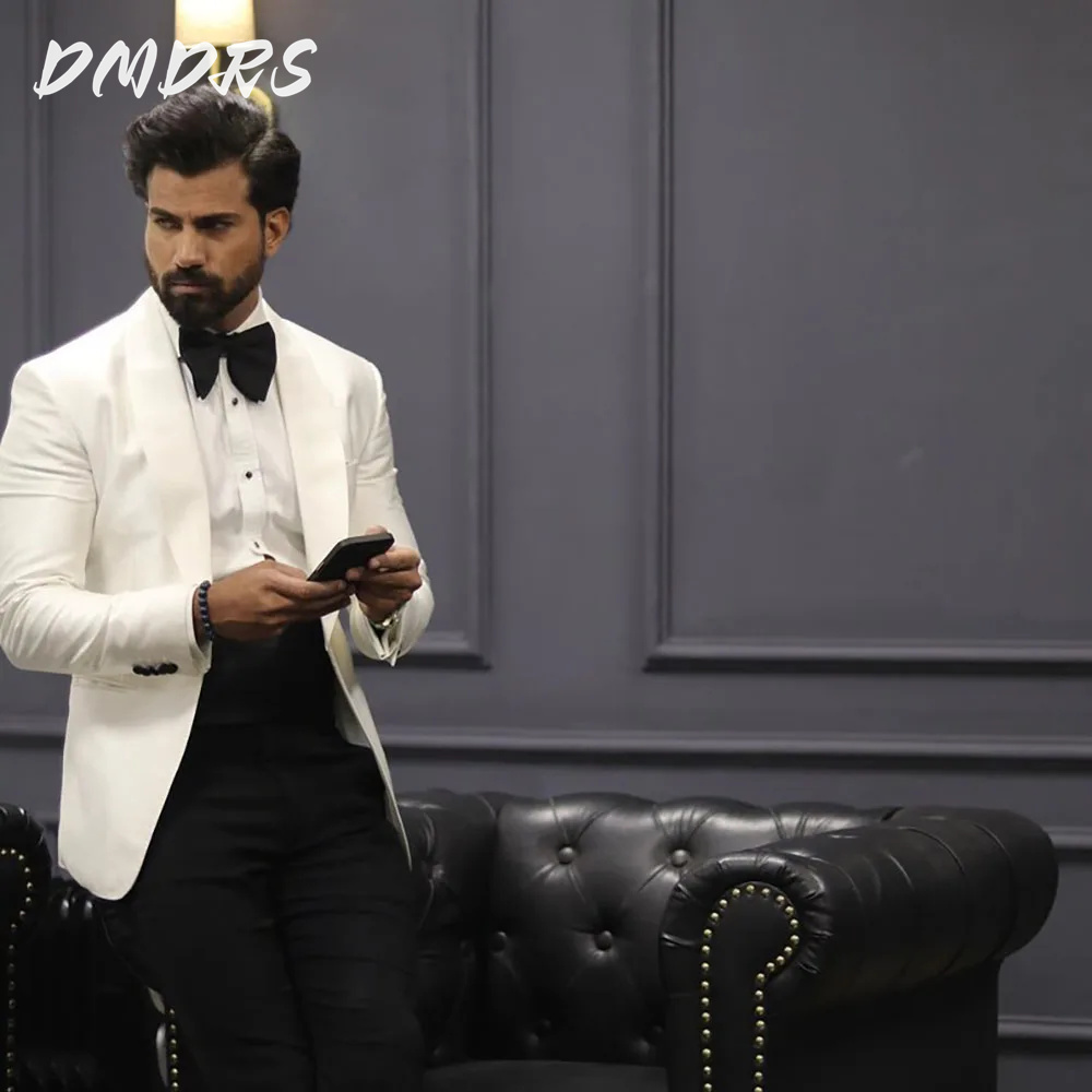 Classic England Style White Ja - đánh giá và giá Men Formal Wear Wedding