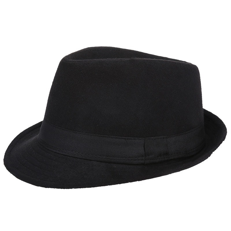 Men Autumn Winter Wool Fedora  - đánh giá và giá Men'S Vintage Formal Wear
