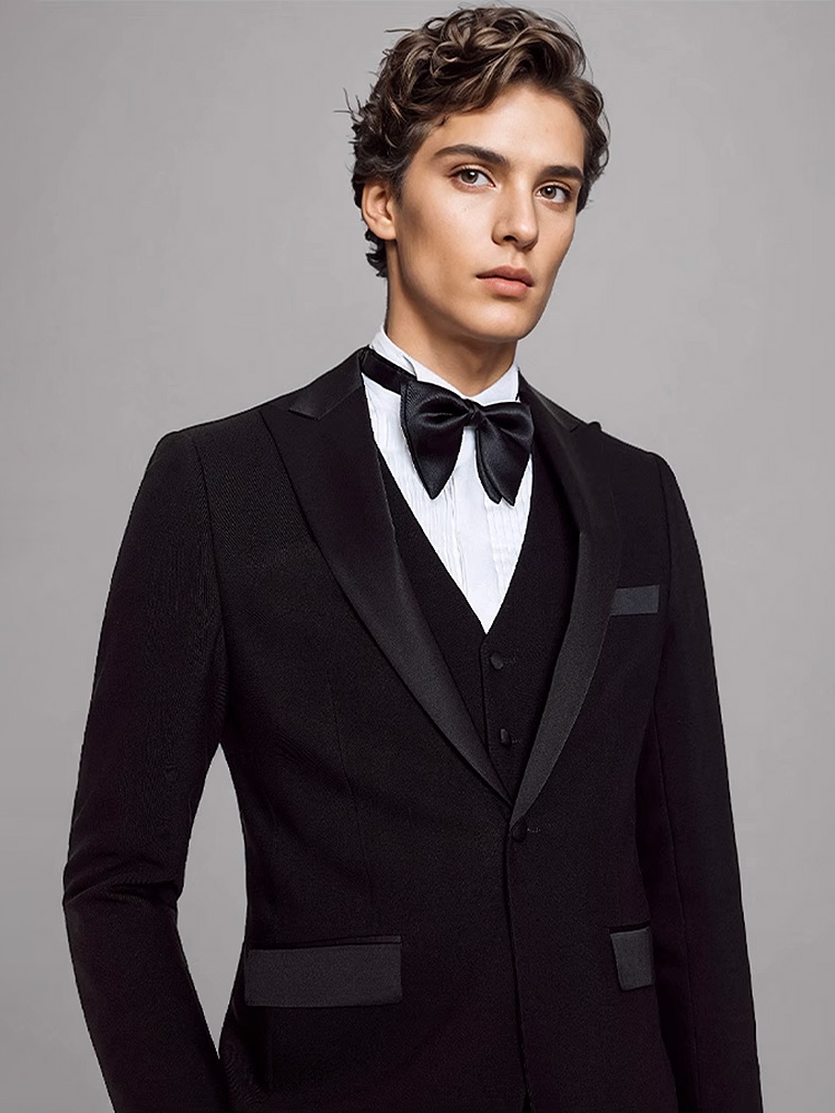 Mens Suits Set Luxury Black Fo - đánh giá và giá Men'S Formal Dinner Wear