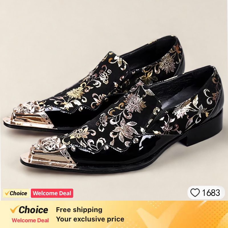 Spring and Autumn Crocodile Li - đánh giá và giá Men'S Formal Party Wear Shoes